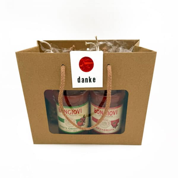Geschenk-Säckli gross <br> DANKE rot