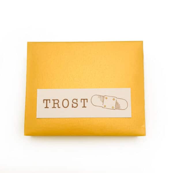 Goldstück mit Goldhülle "Trostpflaster"<br> 9 Stück