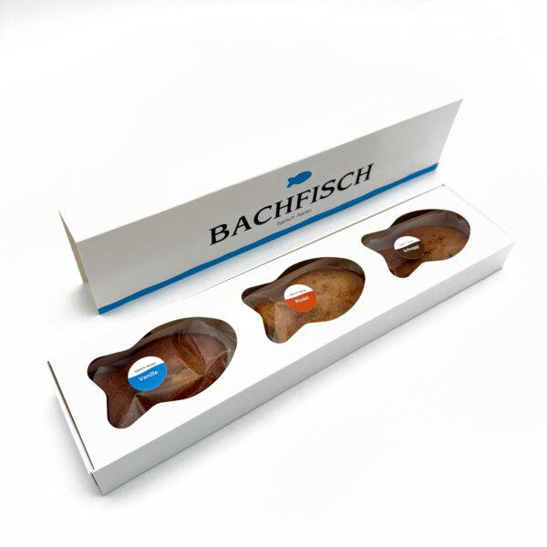 Bachfisch Geschenkpackung <br> 3 Stück