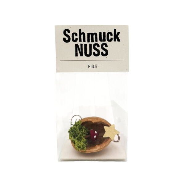 Schmucknuss mit Pilzli