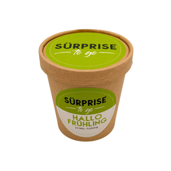 Sürprise to go <br> Hallo Frühling