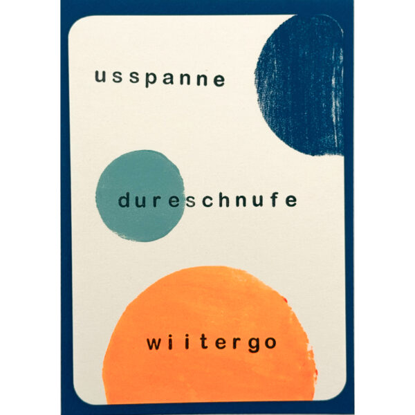 Uusspanne dureschnufe wiitergo