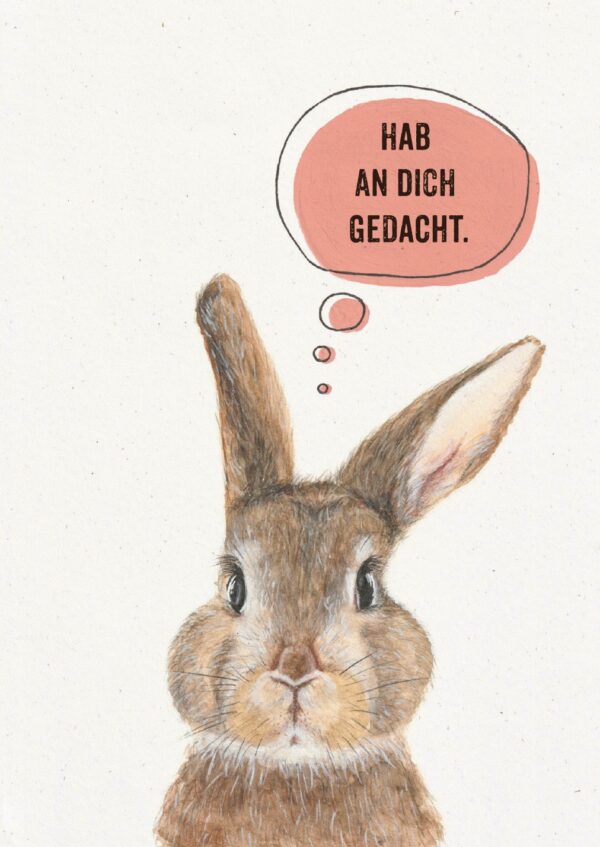 Postkarte <br> hab an dich gedacht