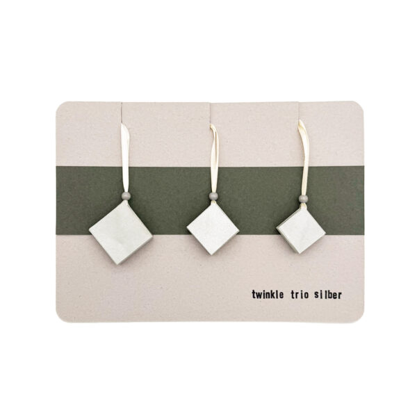 Twinkle-Trio silber